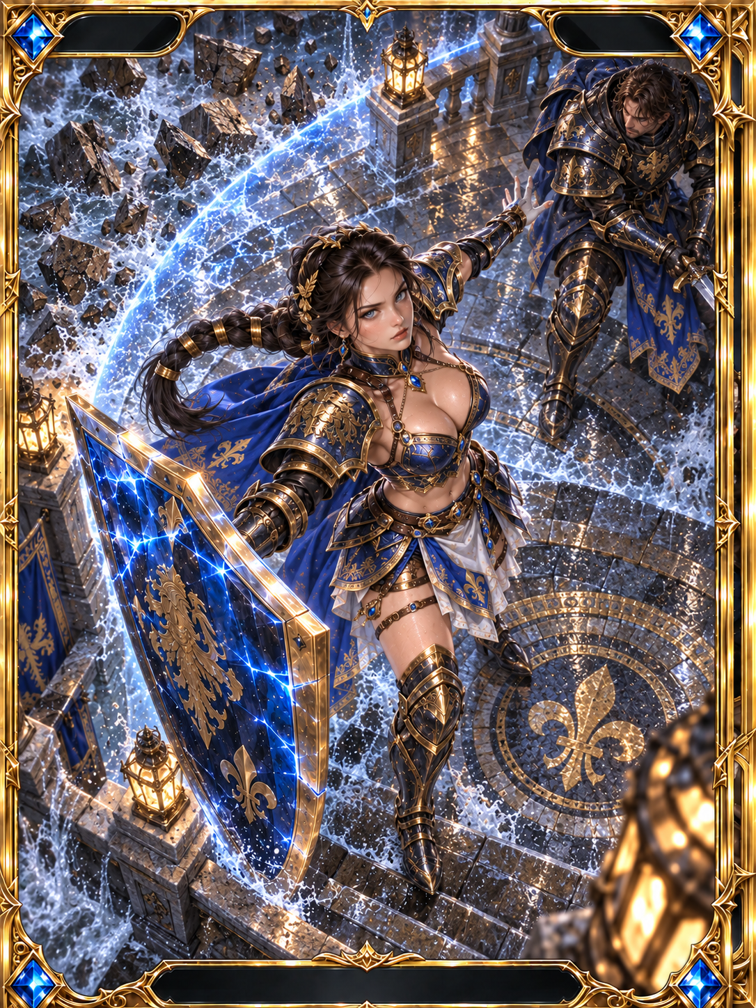 皇家盾騎士 · 造型 1